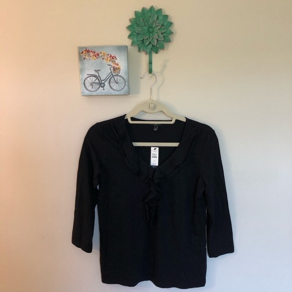 Talbots Black new with tags top - Picture 2 of 4
